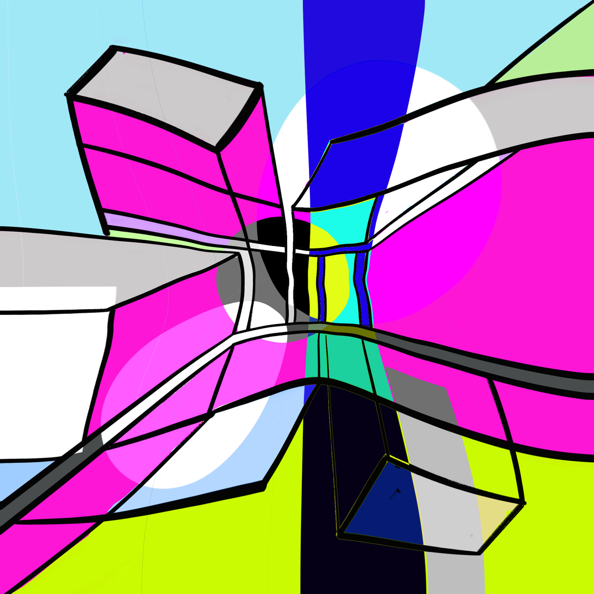 Dibujo realizado en Procreate. Autor: Tomás Gauthier | Nombre: Apio